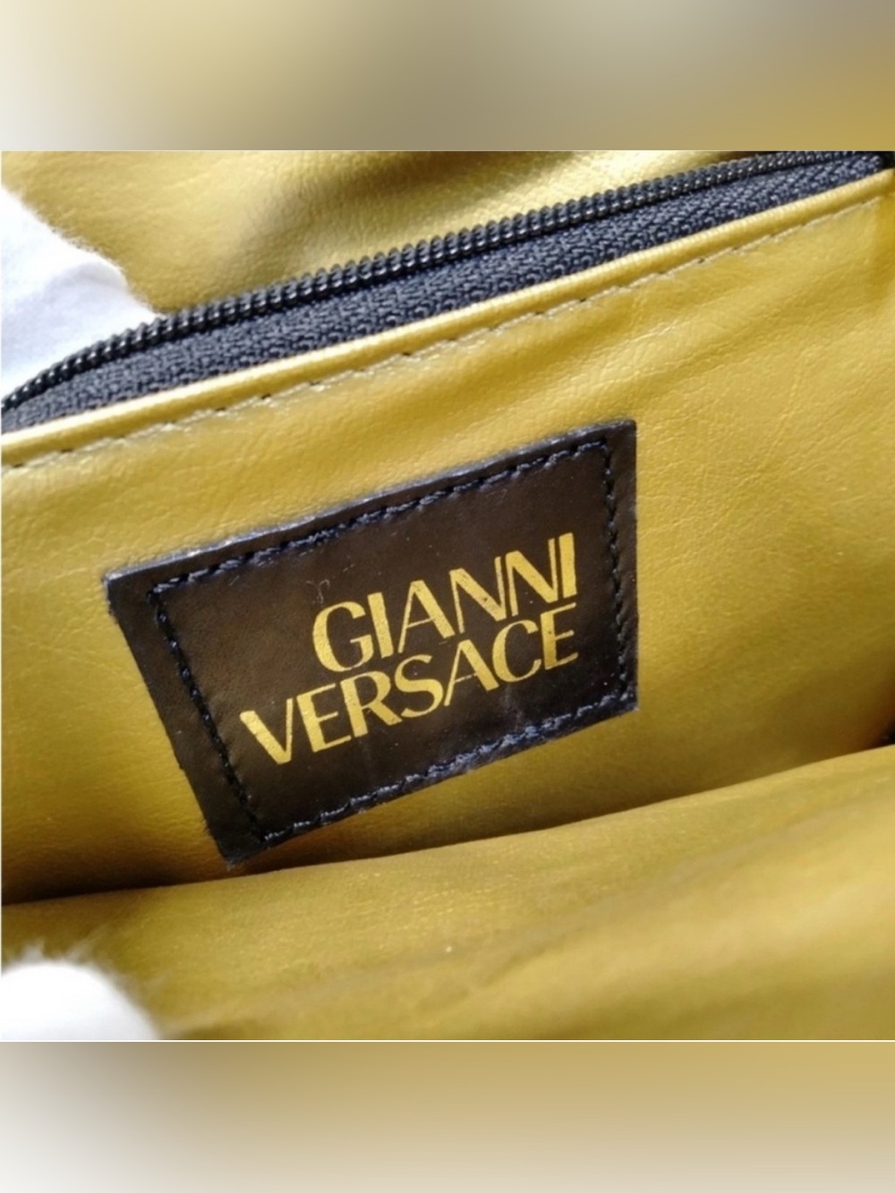 Gianni Versace Y2K Leopard & Baroque print “sunburst” satchel - collectors item - Picture 8 of 16